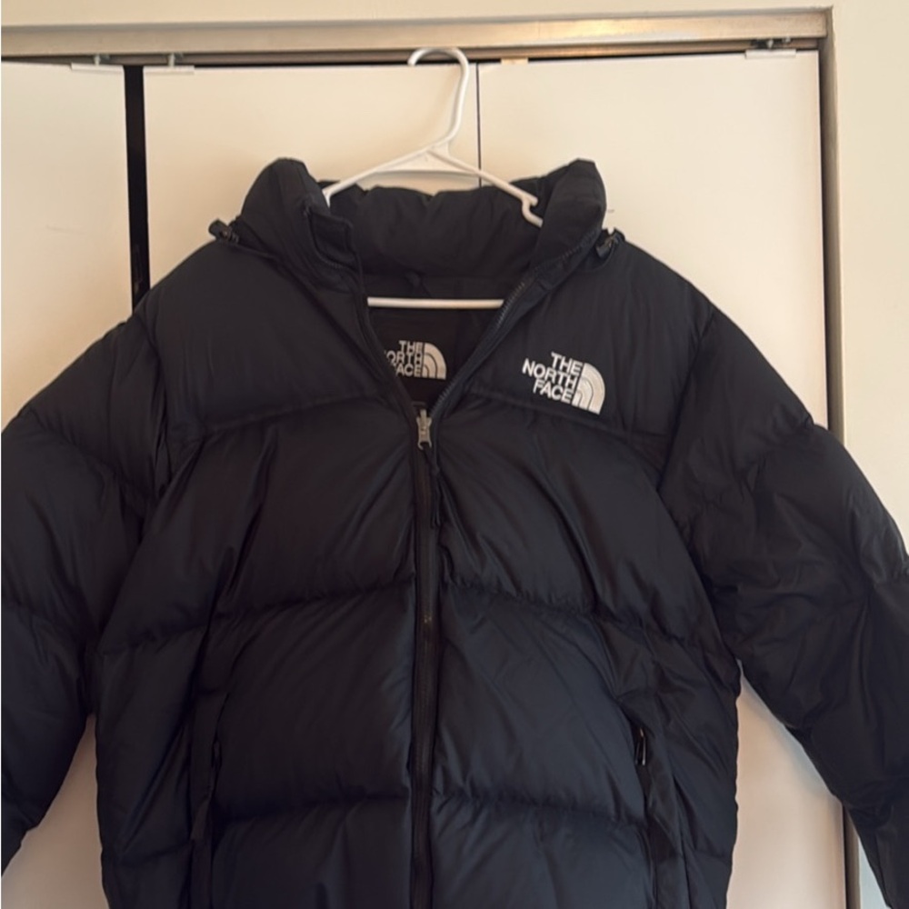 The North Face Black Insulated Jacket with Hood